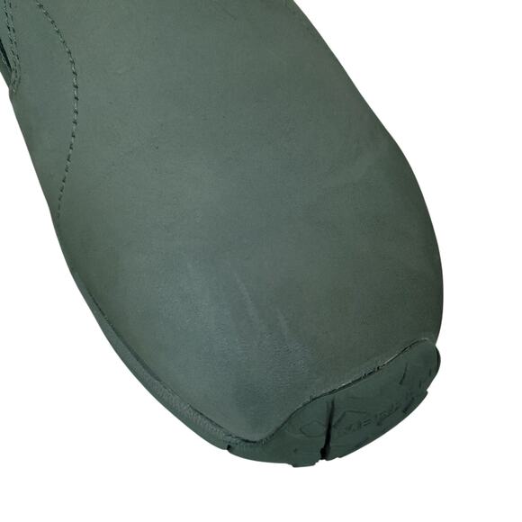 Merrell Mens Jungle Moc Slip-On Shoes Sz 13 Waterproof Leather Japanese Blue EUC - Picture 15 of 16